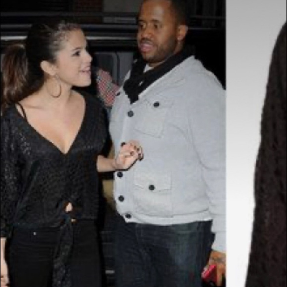 ASO Selena Gomez Rory Beca heart print top